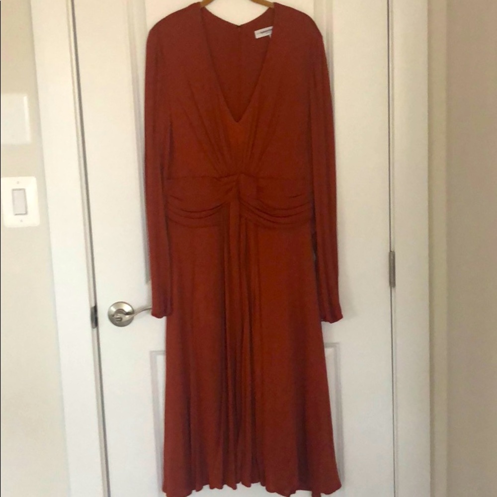 Carolina Herrera knit midi dress